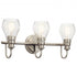 Kichler Greenbrier 3 Light Bath Model: 45392BK