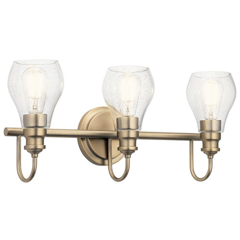 Kichler Greenbrier 3 Light Bath Model: 45392BK