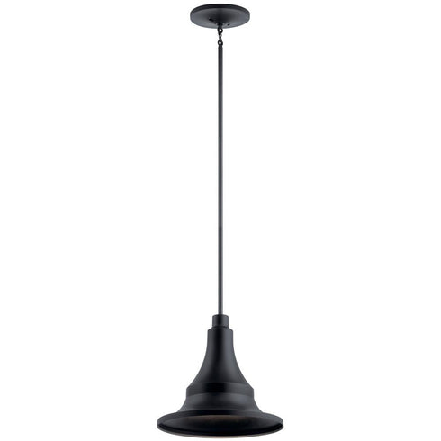 Kichler Hampshire 1 Light Outdoor Ceiling Model: 59058BKT