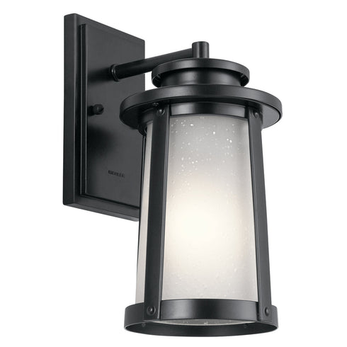 Kichler Harbor Bay 1 Light Outdoor Wall Model: 49917BK