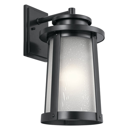 Kichler Harbor Bay 1 Light Outdoor Wall Model: 49919BK