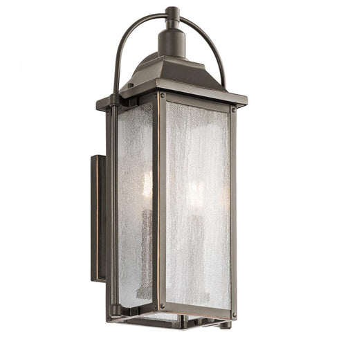 Kichler Harbor Row 2 Light Outdoor Wall Model: 49714OZ