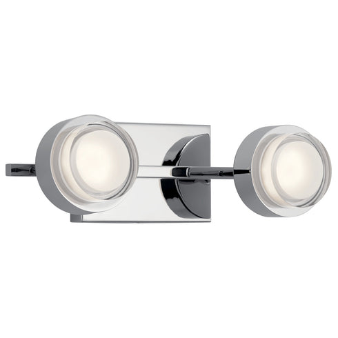 Kichler Harlawtm 2 Light LED Bath Model: 85076CH