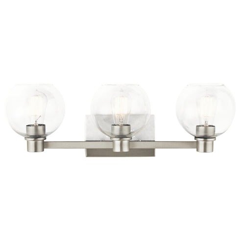 Kichler Harmony Bath 3 Light in Brushed Nickel Finish Model: 45894NI