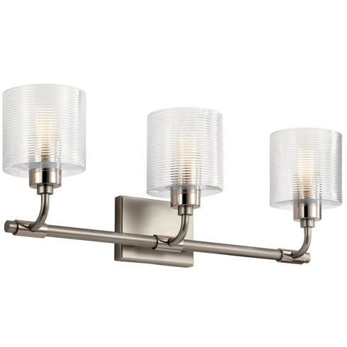 Kichler Harvan™ 25 Inch 3 Light Vanity Light Model: 55107SN