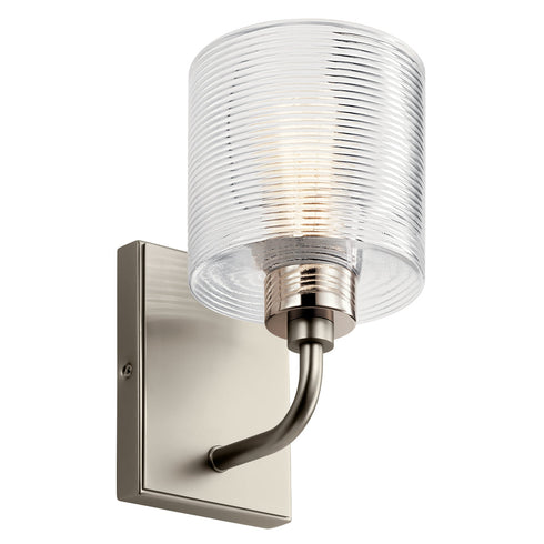 Kichler Harvan™ 9.25 Inch 1 Light Wall Sconce Model: 55105SN