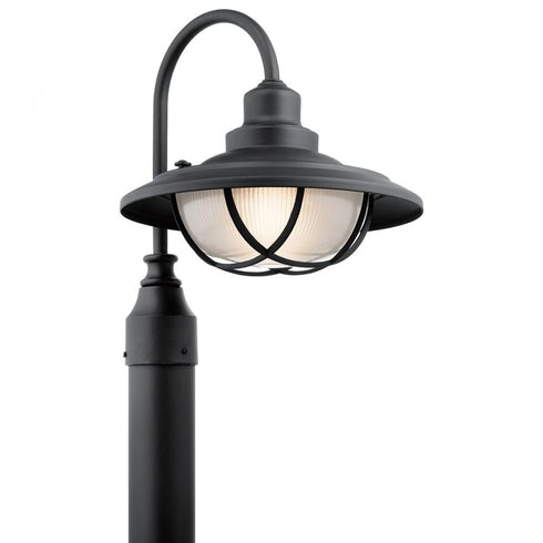 Kichler Harvest Ridge 1 Light Outdoor Post Mt Model: 49694BKT