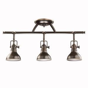 Kichler Hatteras Bay 3 Light Rail Light Halogen Model: 7050OZ