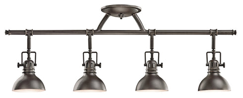 Kichler Hatteras Bay 4 Light Rail Light Halogen Model: 7704PN