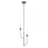 Kichler Hatton 2 Light Pendant Model: 52258BK