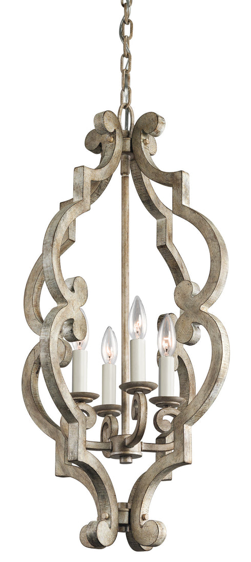 Kichler Hayman Bay 4 Light Large Foyer Pendant Model: 43255DAW