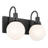 Kichler Hex Bath 2 Light in Black Finish Model: 55150BK