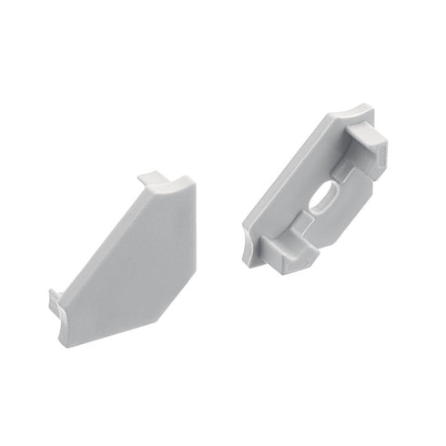 Kichler Ils Te Series Tape Extrusion End Cap 5 Pair Model: 1TEE145SFSSIL