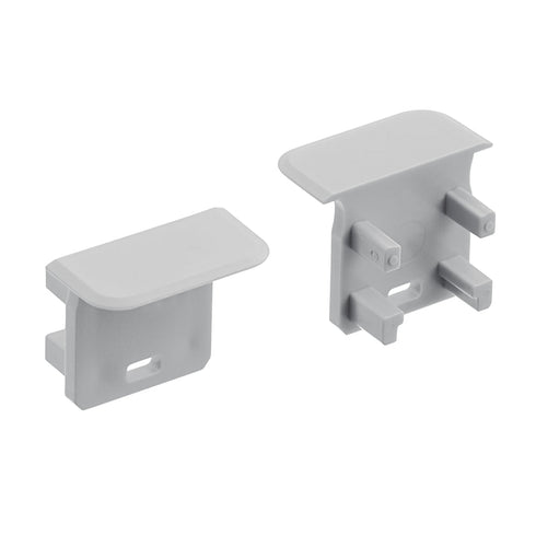 Kichler Ils Te Series Tape Extrusion End Cap 5 Pair Model: 1TEE1DWRCSSIL