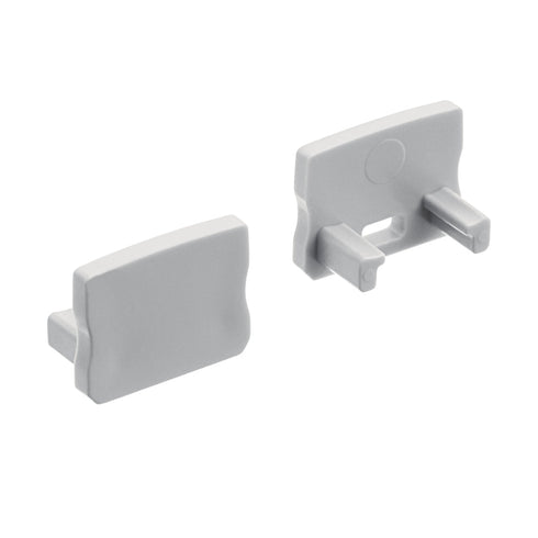 Kichler Ils Te Series Tape Extrusion End Cap 5 Pair Model: 1TEE1STSFHSIL