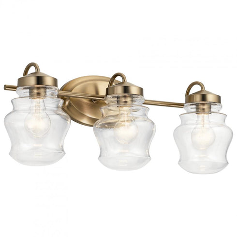 Kichler Janiel 24 Inch 3 Light Vanity Light With Model: 55039CLZ