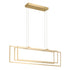 Kichler Jestin Linear Chandelier LED in Champagne Gold Finish Model: 84331CG
