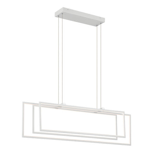 Kichler Jestin Linear Chandelier LED in Champagne Gold Finish Model: 84331CG