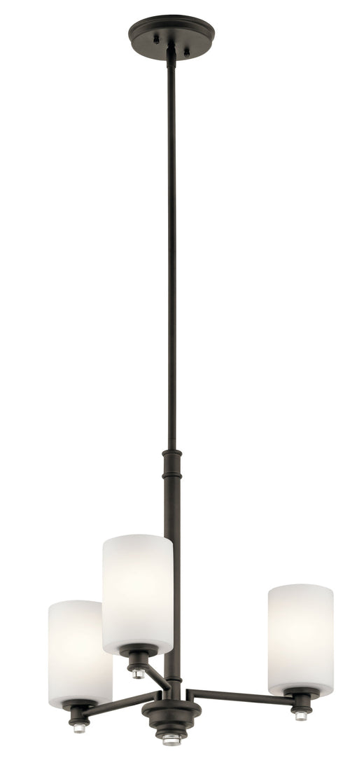 Kichler Joelson 3 Light LED Mini Chandelier Model: 43922NIL18