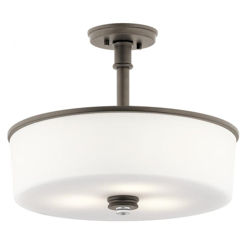 Kichler Joelson 3 Light Pendant Semi Flush Model: 43925NIL18