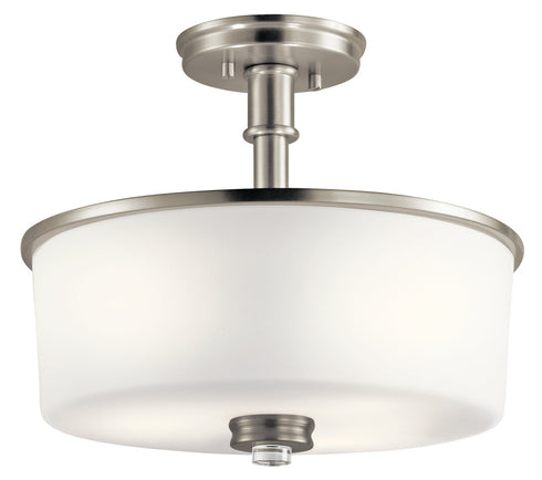 Kichler Joelson 3 Light Semi Flush Model: 43926NI