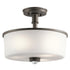 Kichler Joelson 3 Light Semi Flush Model: 43926OZL18