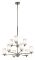 Kichler Joelson 9 Light Chandelier Model: 43924NI