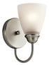Kichler Jolie 1 Light Wall Sconce Model: 45637CH