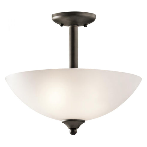 Kichler Jolie 2 Light Pendant Semi Flush Model: 43641NIL18