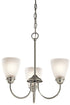 Kichler Jolie 3 Light Mini Chandelier Model: 43637NI