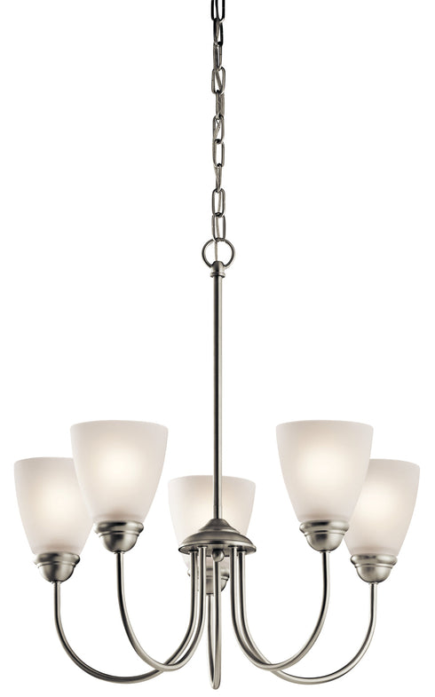 Kichler Jolie 5 Light Chandelier Model: 43638NI