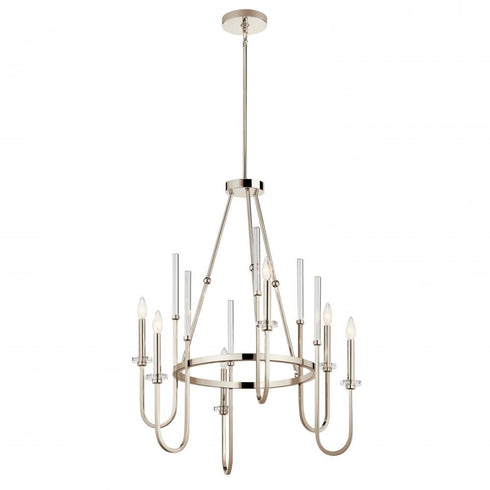 Kichler Kadas 6 Light Chandelier Model: 52209PN