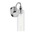 Kichler Kavi 13 Inch 1 Light Wall Sconce with Clear Glass in Black Model: 55209BK