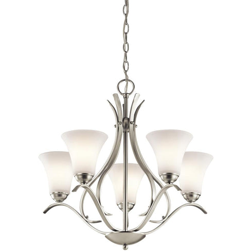 Kichler Keiran 5 Light LED Chandelier Model: 43504NIL18