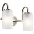 Kichler Kennewick 2 Light Bath Model: 55086NI