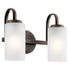 Kichler Kennewick 2 Light Bath Model: 55086NI