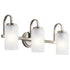 Kichler Kennewick 3 Light Bath Model: 55087NI
