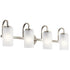 Kichler Kennewick 4 Light Bath Model: 55088NI