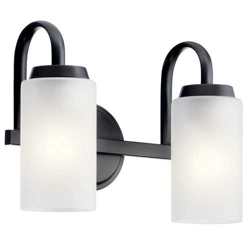 Kichler Kennewick™ 1 Light Wall Sconce With Model: 55086BK