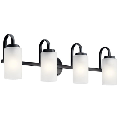 Kichler Kennewick™ 2 Light Vanity Light With Model: 55088BK