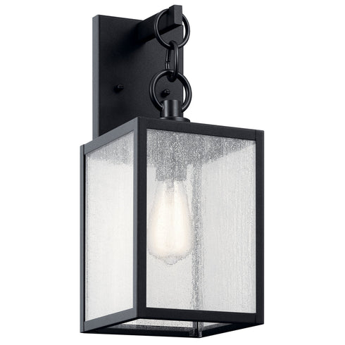 Kichler Lahden 17 Inch 1 Light Outdoor Wall Light Model: 59006BKT