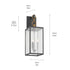 Kichler Lahden Outdoor Wall 3 Light in Weathered Zinc Finish Model: 59009WZC