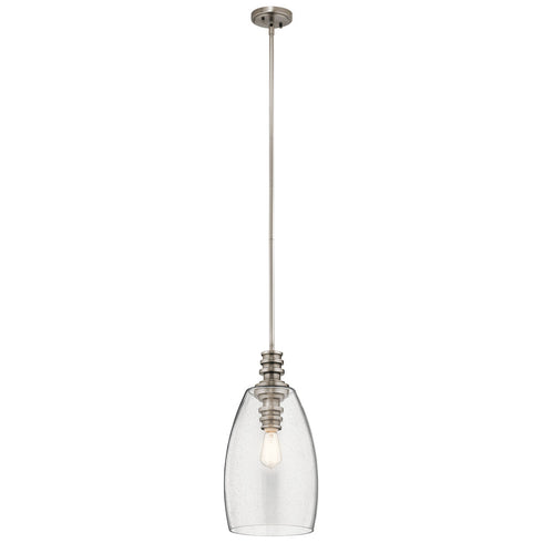 Kichler Lakum 1 Light Pendant Model: 43090CLP