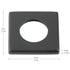 Kichler Landscape LED Mini All Purpose Square Accessory in Black Brass Finish Model: 16147BKB