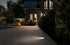 Kichler Landscape LED Mini All Purpose Square Accessory in Black Brass Finish Model: 16147BKB