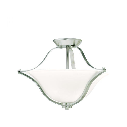 Kichler Langford 2 Light Pendan Semi Flush Model: 3681NI