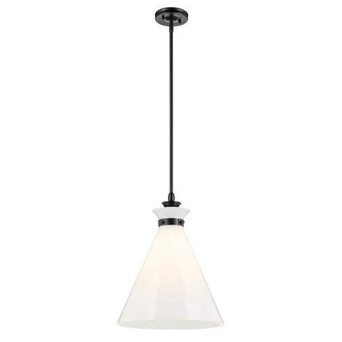Kichler Laria Pendant Medium 1 Light in Black Finish Model: 52775BK