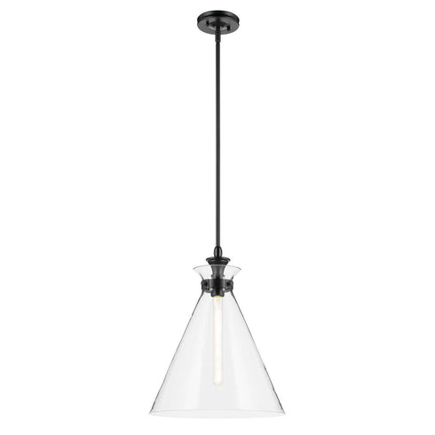 Kichler Laria Pendant Medium 1 Light in Black Finish Model: 52775BK