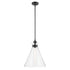 Kichler Laria Pendant Medium 1 Light in Black Finish Model: 52775BK