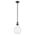 Kichler Laria Pendant Medium 1 Light in Black Finish Model: 52776BK